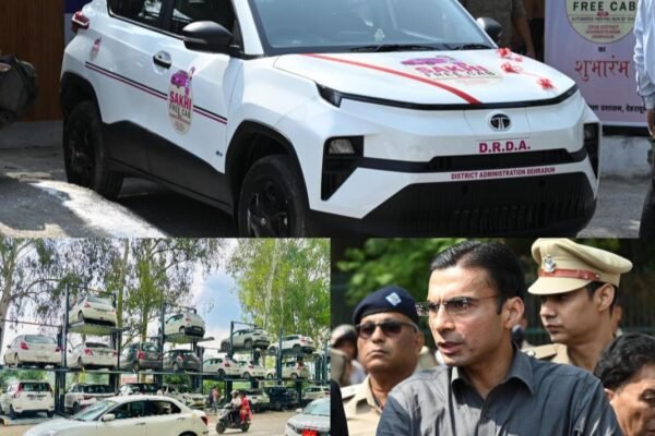 दौड़ने लगी ‘‘सखी कैब’’, जिला प्रशासन की आटोमेटेड पार्किंग अब सुविधाओं से लेस; 06 अतिरिक्त वाहन धरातल पर जल्द